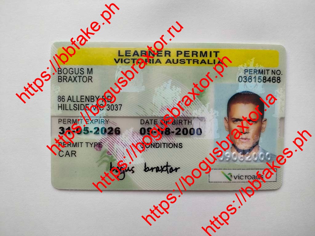 Victoria Australia Learner Permit(VIC-Y-LEARNER)