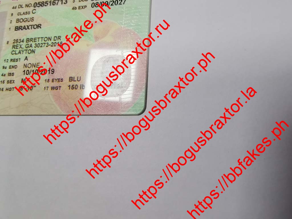Georgia Fake ID - Image 3
