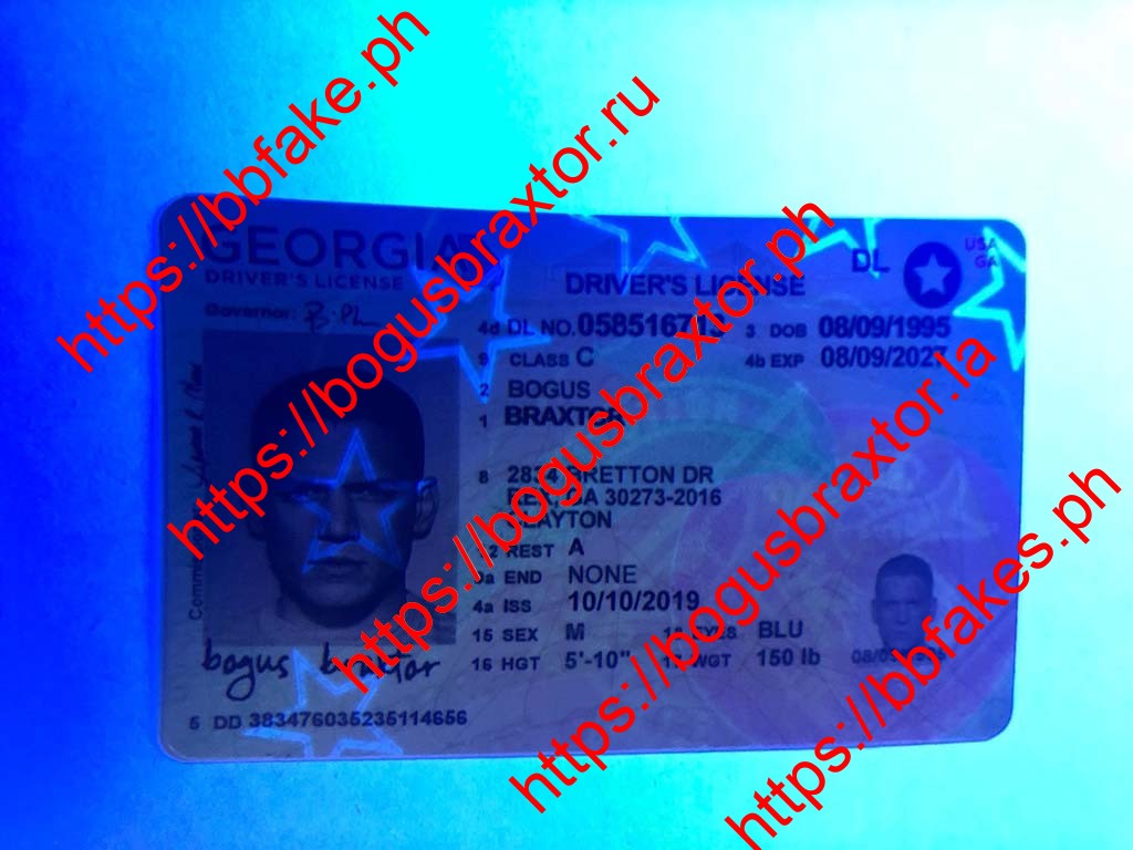 Georgia Fake ID - Image 2