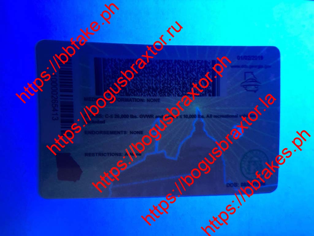 Georgia Fake ID - Image 5