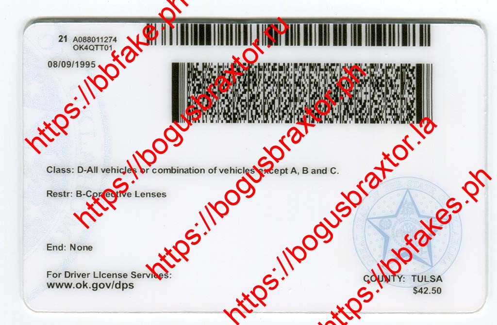 Oklahoma Fake ID - Image 3
