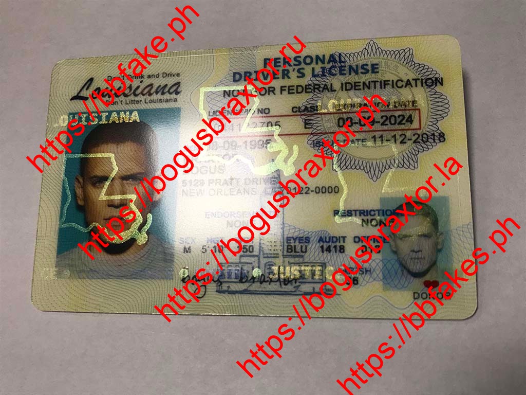 Louisiana Fake ID - Image 2