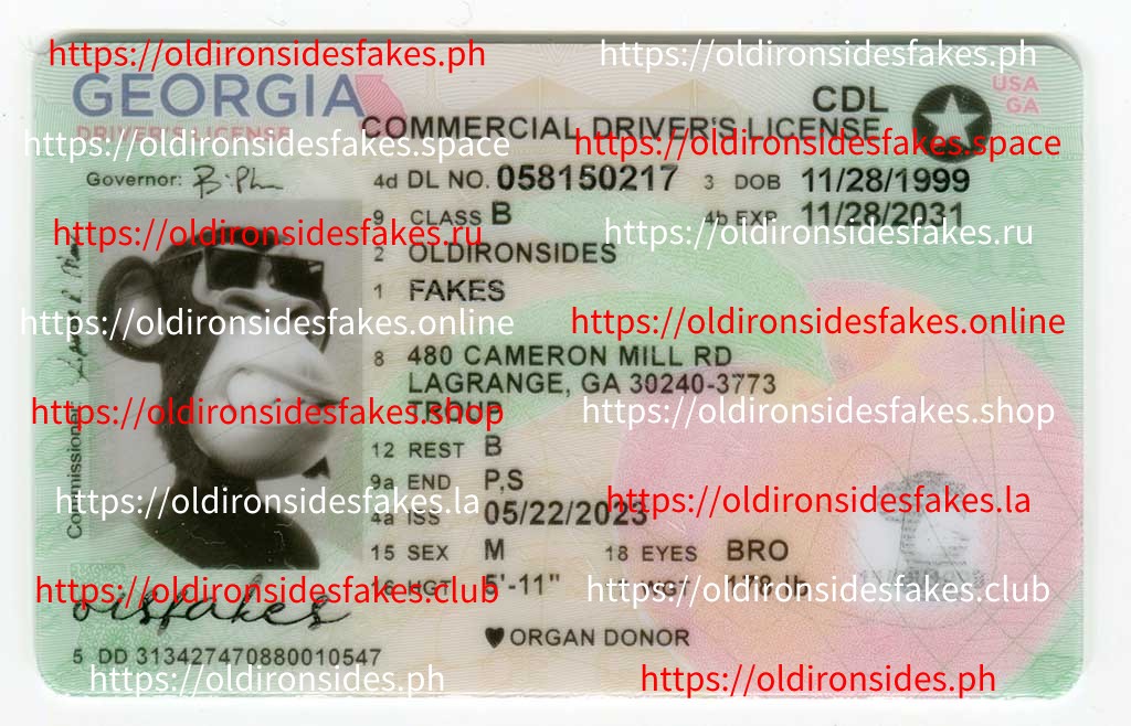 Best & Fast Fake ID Service | Georgia Driver License