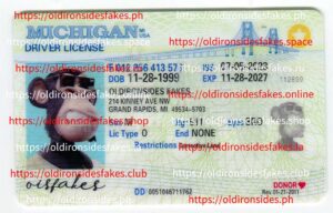 Best & Fast Fake ID Service | Michigan Driver License