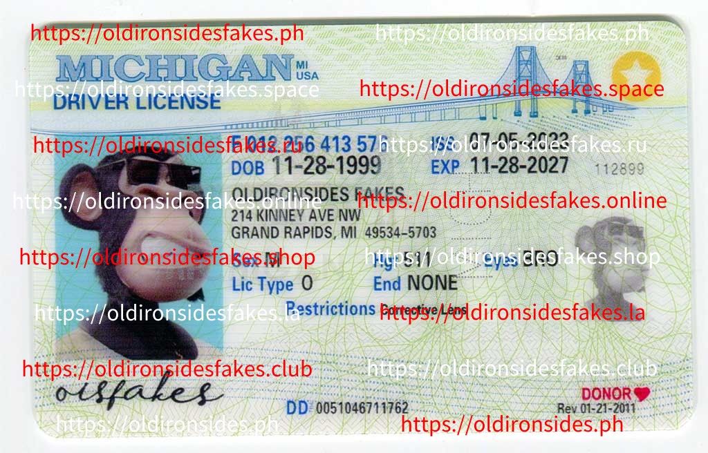 Best & Fast Fake ID Service | Michigan Driver License