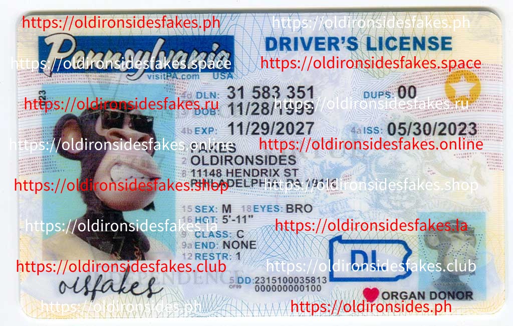 Best & Fast Fake ID Service | Pennsylvania Driver License(New PA O21)