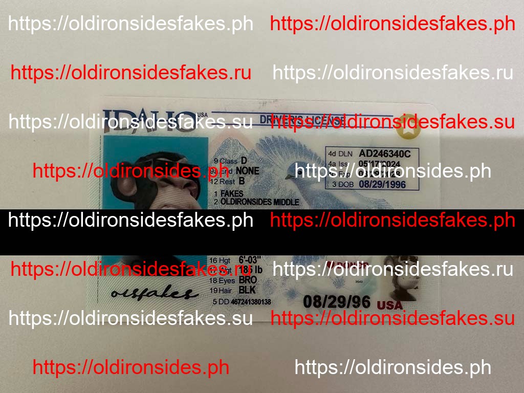 Best & Fast Fake ID Service | Idaho Driver License