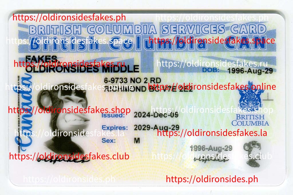 Best & Fast Fake ID Service | British Columbia Driver License