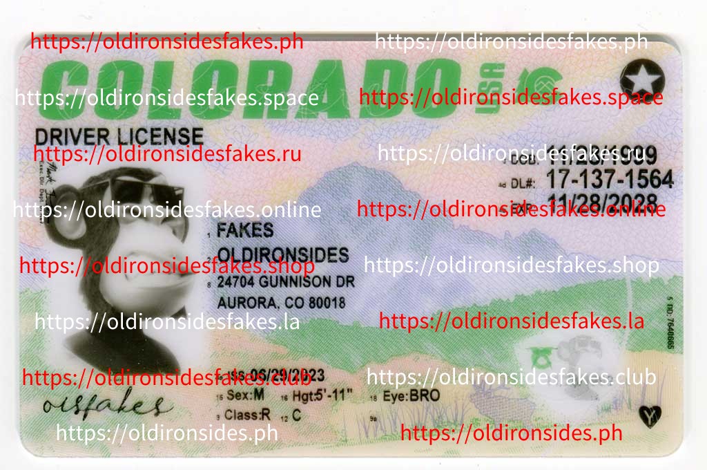 Best & Fast Fake ID Service | Colorado Driver License