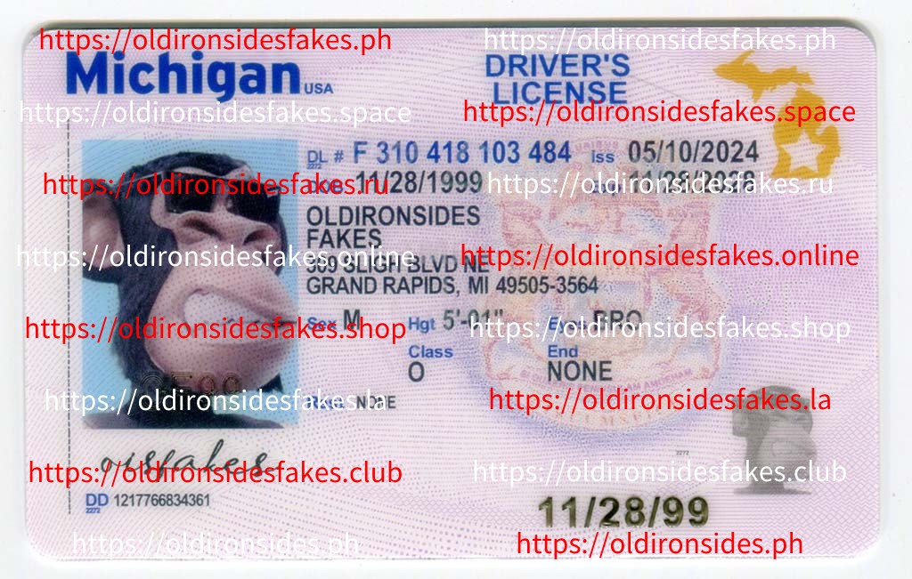 Best & Fast Fake ID Service | Michigan Driver License