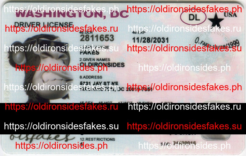 Best & Fast Fake ID Service | Washington DC Driver License