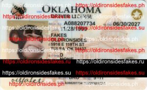 Best & Fast Fake ID Service | Oklahoma Driver License(OK)
