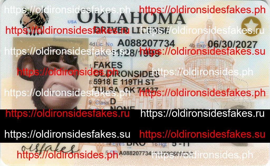 Best & Fast Fake ID Service | Oklahoma Driver License(OK)