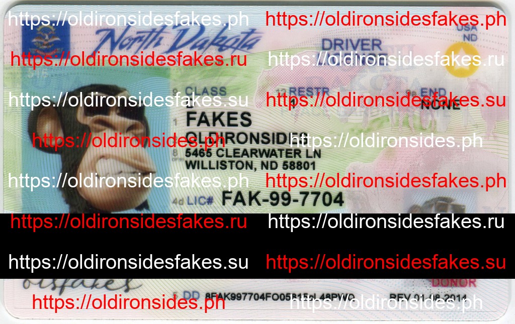 Best & Fast Fake ID Service | North Dakota Driver License