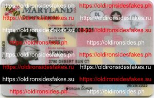 Best & Fast Fake ID Service | Maryland Driver License