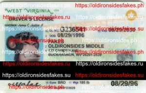 Best & Fast Fake ID Service | West Virginia Driver License