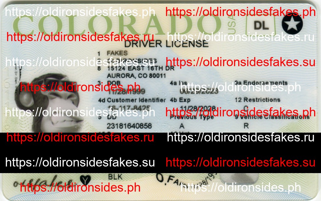 Best & Fast Fake ID Service | Colorado Driver License